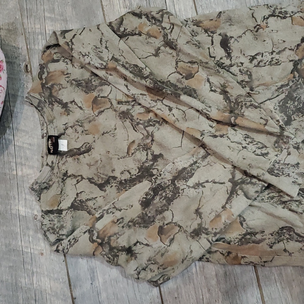 Vintage 90s Natural Gear Camo Grunge Gorpcorp Outdoors Thrashed Country Hunting